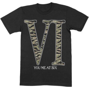You Me At Six Camo VI T-Shirt
