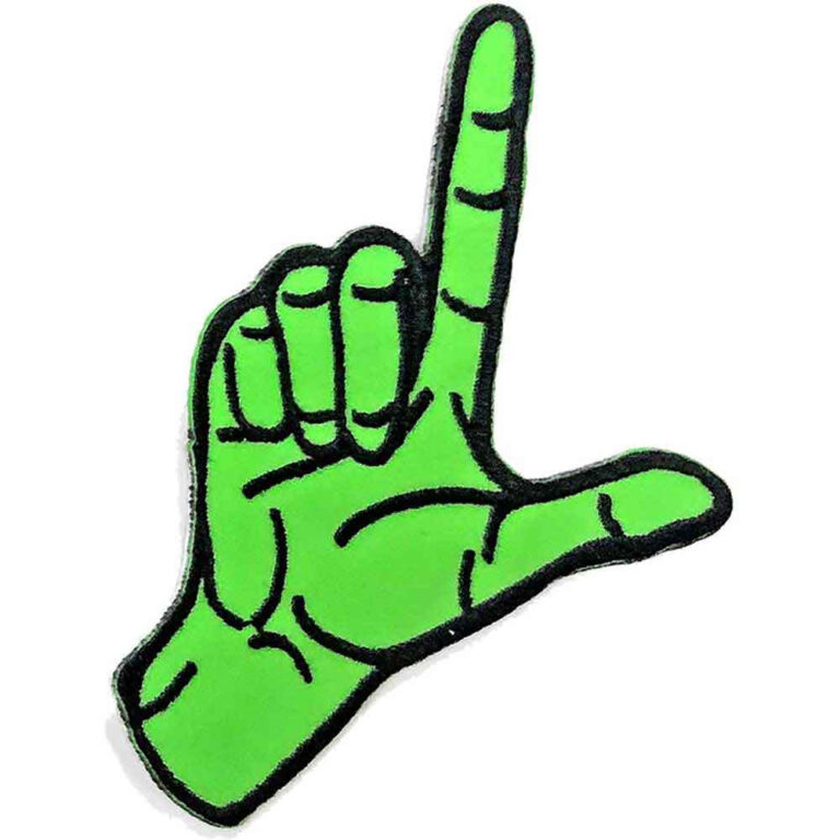Yungblud Finger Point Patch