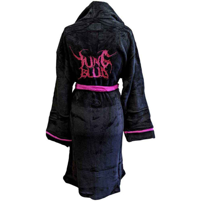 Yungblud I’m Weird (Black & Hot Pink) Unisex Bathrobe