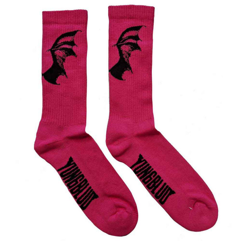 Yungblud Life on Mars Tour (Pink) (UK Size 7 – 11) Socks