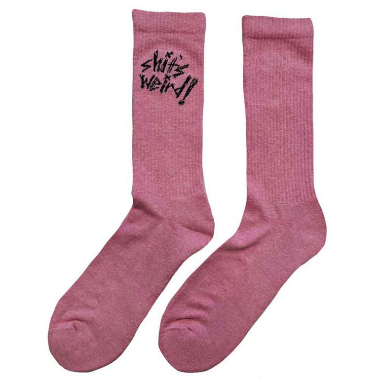 Yungblud Weird! (Pink) (UK Size 7 – 11) Socks