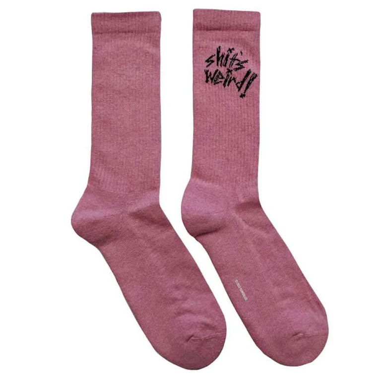 Yungblud Weird! (Pink) (UK Size 7 – 11) Socks