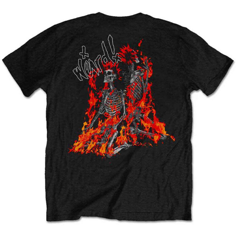Yungblud Weird Flaming Skeletons T-Shirt