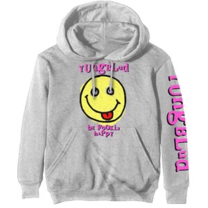 Yungblud Raver Smile Off White Back Print Pullover Hoodie