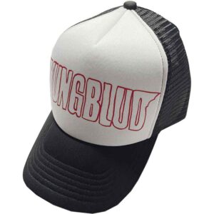 Yungblud Red Logo Outline Black Mesh Back Cap