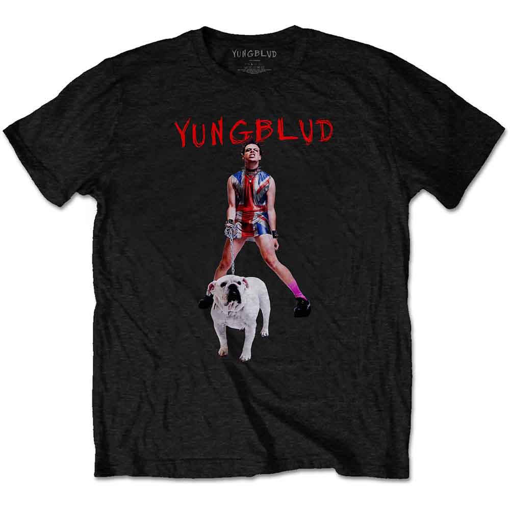 Yungblud Strawberry Lipstick Black T-Shirt