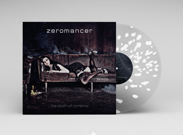 Zeromancer – THE DEATH OF ROMANCE (PEARL NECKLACE SPLATTER VINYL) Vinyl LP