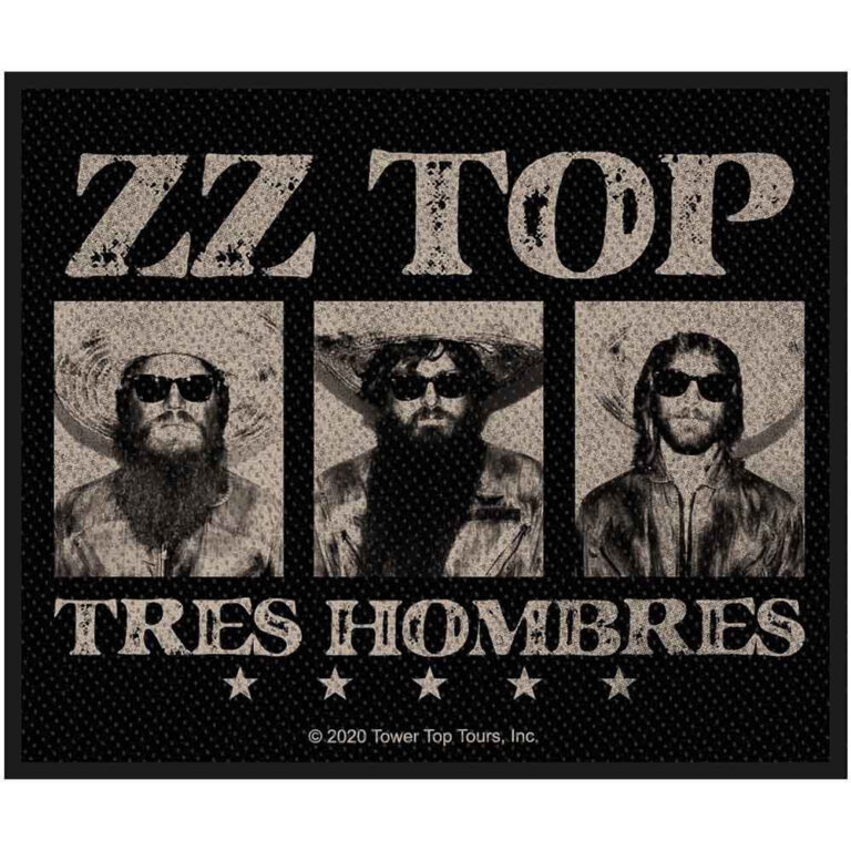 ZZ Top Tres Hombres Patch
