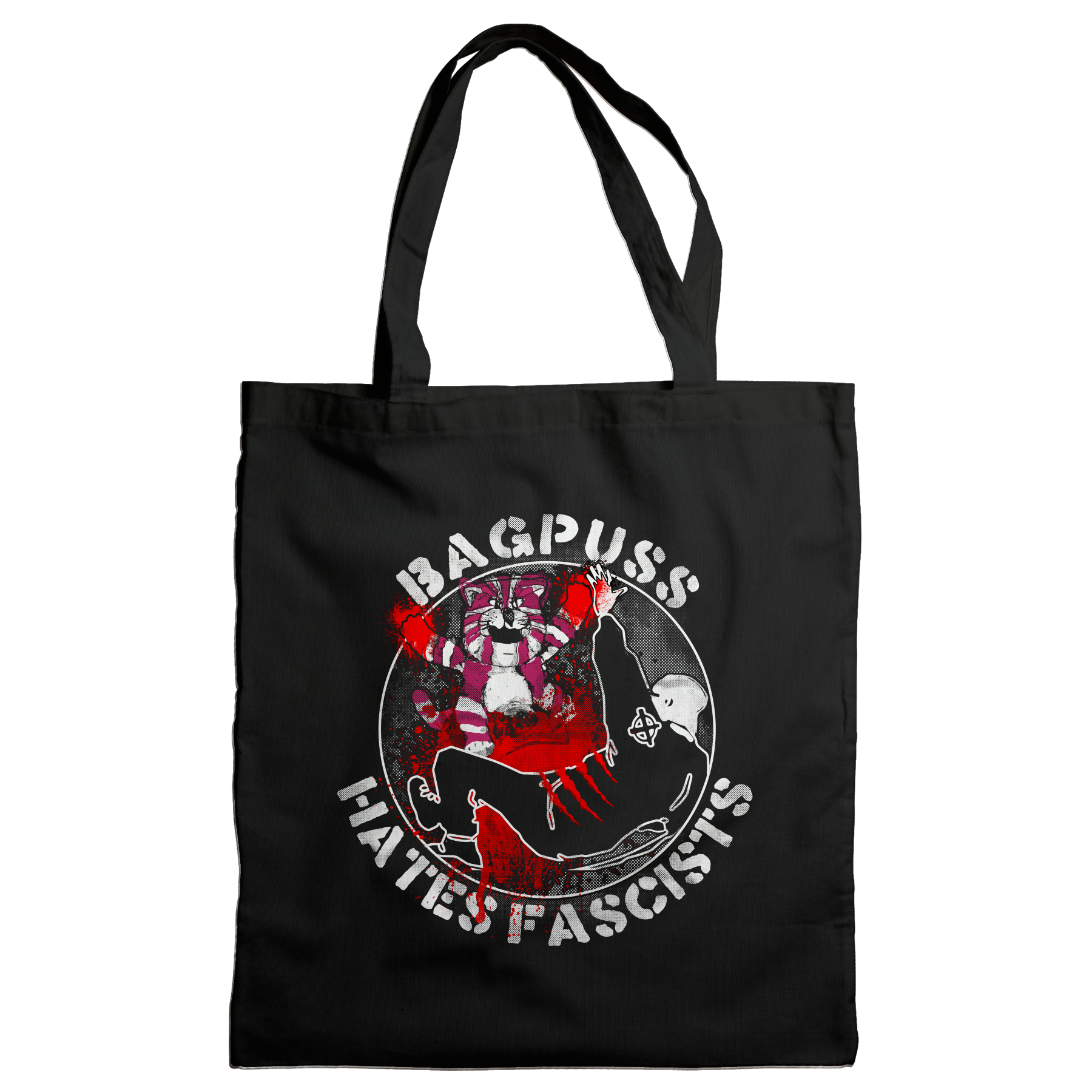 Bagpuss Hates Fascists Tote Bag