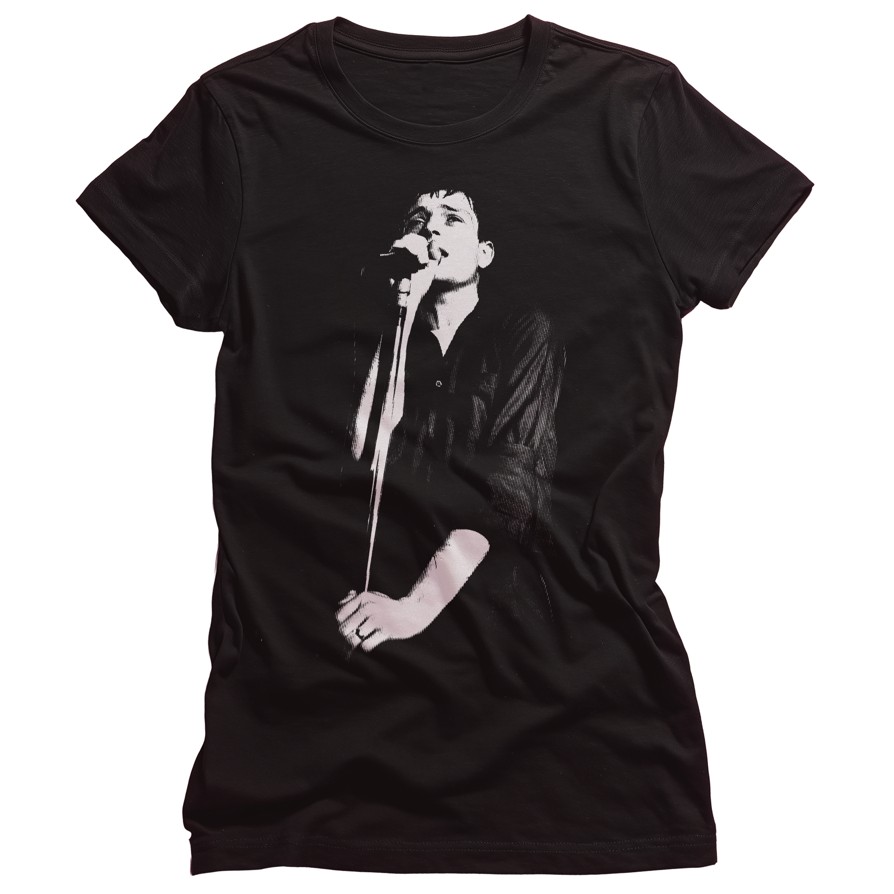 Ian Curtis Ladies T-Shirt
